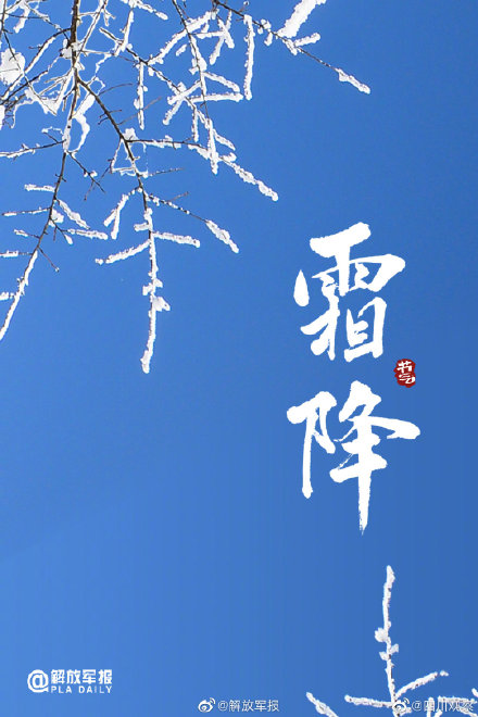 秋季最后一个节气！今日霜降愿好柿成霜