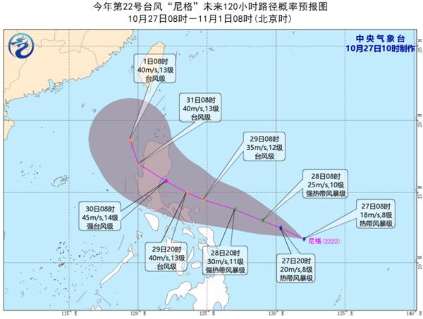 都十月底了，还有台风？新台风“尼格”已生成！