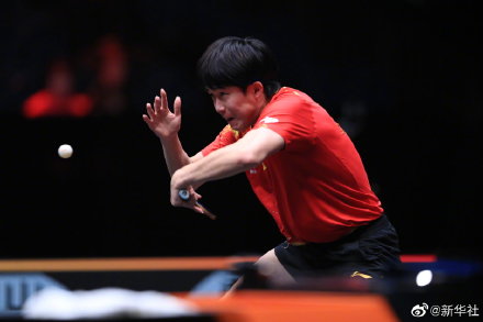 王楚钦与张本智和争夺男单冠军