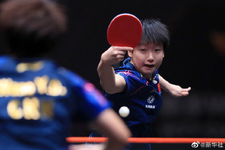 王楚钦与张本智和争夺男单冠军