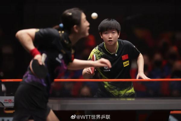 名场面再现！王楚钦、孙颖莎顶峰相见！一周双冠，一月三冠…