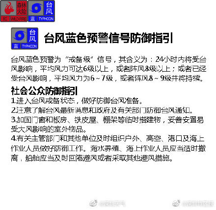 深圳市台风白色预警升级为蓝色、解除强季风蓝色预警