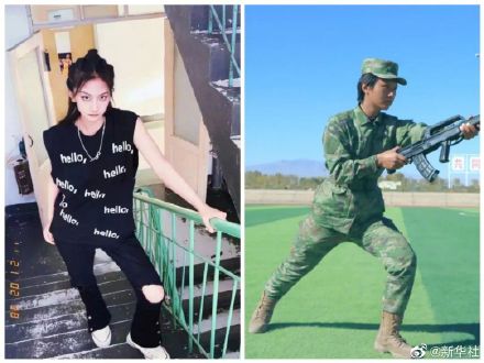 女兵入伍一月后变化有多大 女兵入伍一月后变化有多大