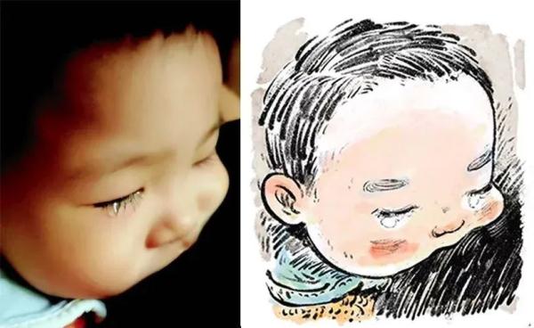 看了他的画，好治愈