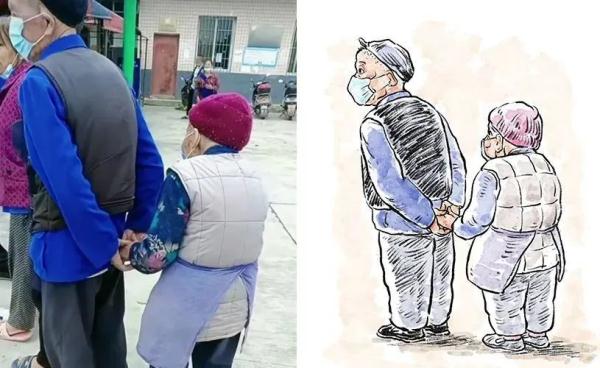 看了他的画，好治愈
