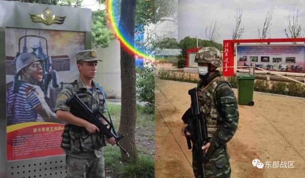 这对双胞胎，哥哥是武警，弟弟是海军……