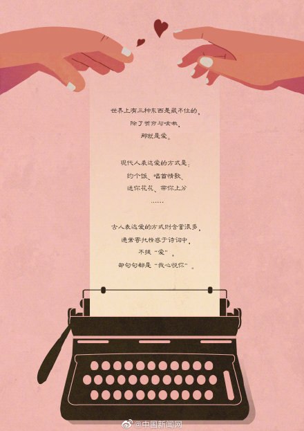 用诗词表白的14种方式