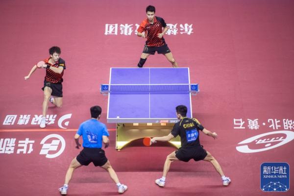 全国乒乓球锦标赛 | 林高远/周启豪男双夺冠