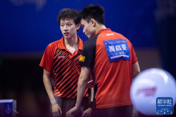 全国乒乓球锦标赛 | 林高远/周启豪男双夺冠