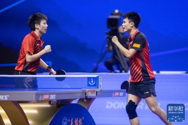 全国乒乓球锦标赛 | 林高远/周启豪男双夺冠
