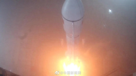 中国成功发射云海三号卫星