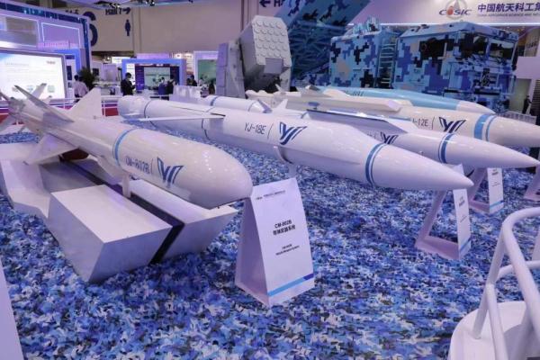海防导弹武器系统“鹰击”系列产品亮相中国航展