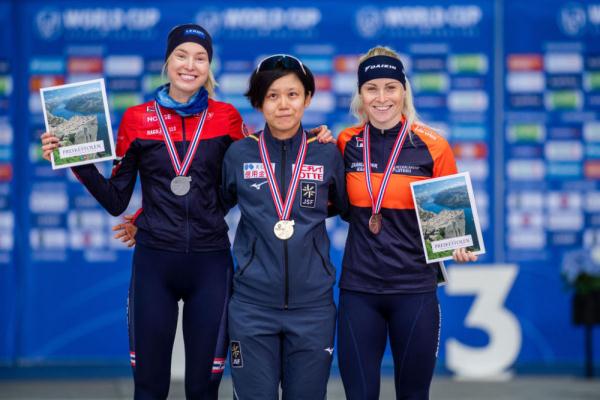 速度滑冰世界杯挪威斯塔万格站:日本收获两金 速度滑冰世界杯挪威斯塔万格站:日本收获两金