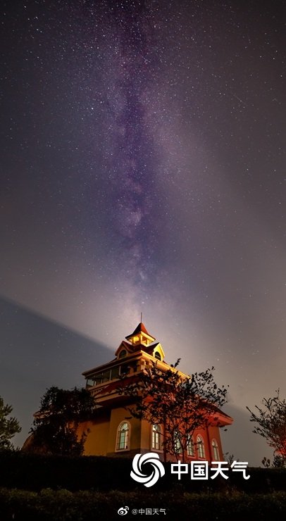 星空璀璨 福建平和夜景迷人