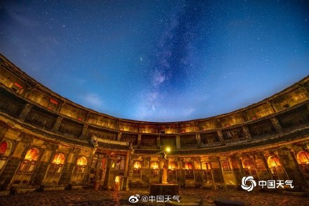 星空璀璨 福建平和夜景迷人
