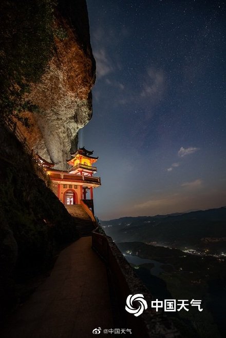 星空璀璨 福建平和夜景迷人