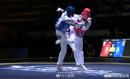 恭喜！骆宗诗跆拳道世锦赛夺冠