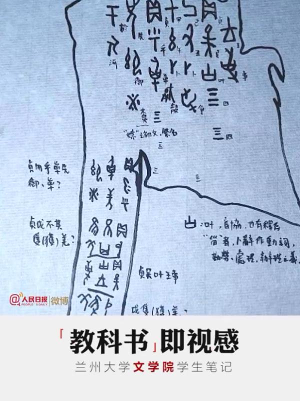 大学生笔记大赏！网友：学到了，录取通知书哪里领？
