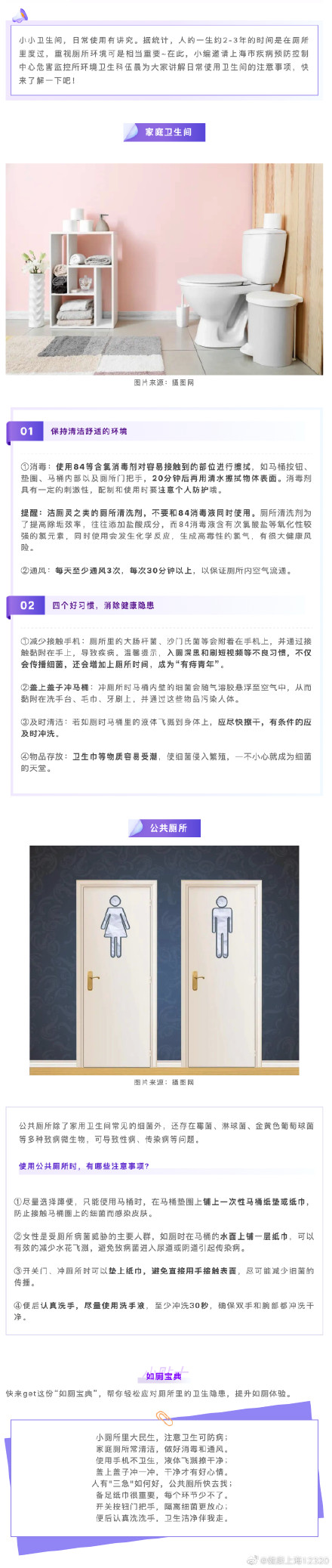 上厕所要注意多少健康细节？