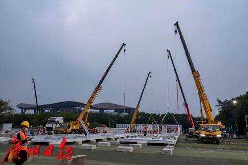 争分夺秒！直击广州多个方舱医院和隔离场所建设