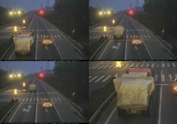 大货车闯红灯,抢=祸! 大货车闯红灯,抢=祸!