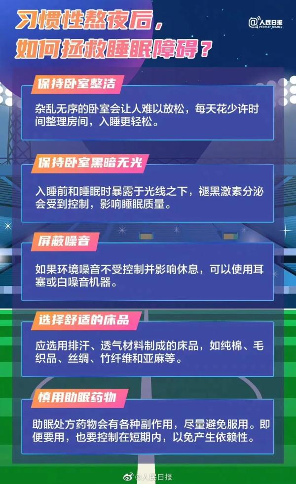 熬夜看球如何减少伤害?收好这份“熬夜养护指南”! 熬夜看球如何减少伤害?收好这份“熬夜养护指南”!