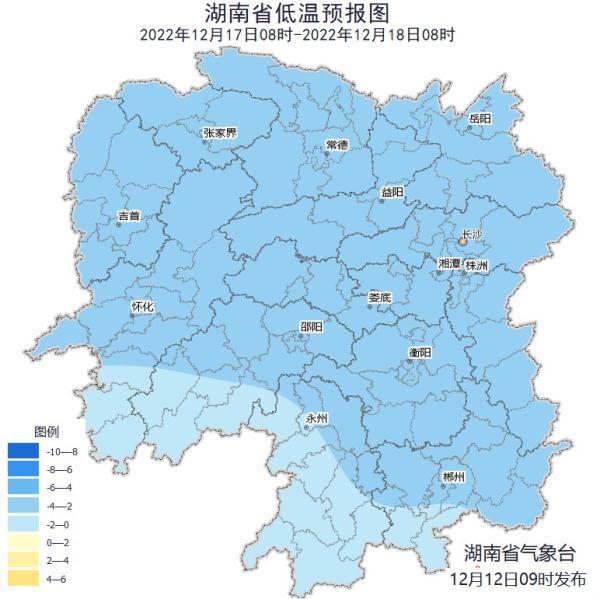 最低零下3℃！大风+雨雪！湖南再迎寒潮！