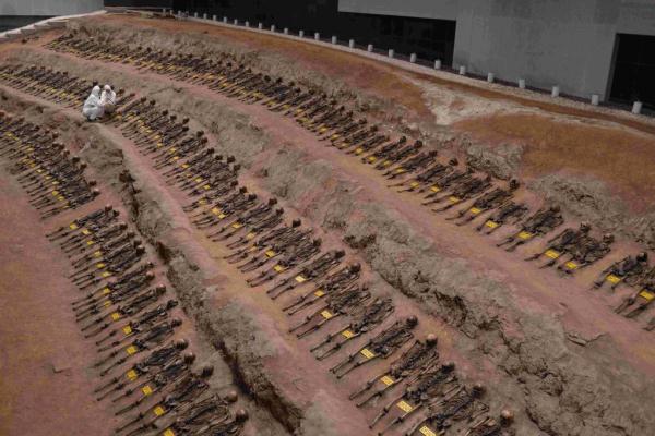 科研人员通过技术手段保存“万人坑”侵华罪证 科研人员通过技术手段保存“万人坑”侵华罪证