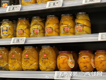 西安部分超市黄桃罐头卖断货 专家提醒：水果罐头不是发烧咳嗽的特效药