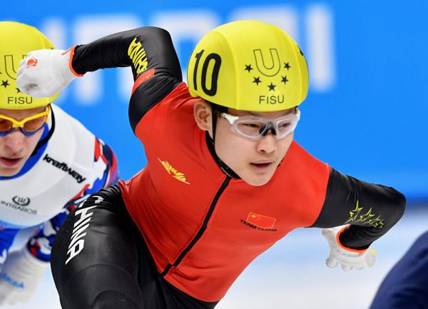 短道速滑世界杯阿拉木图站：钟宇晨获男子500米第五名