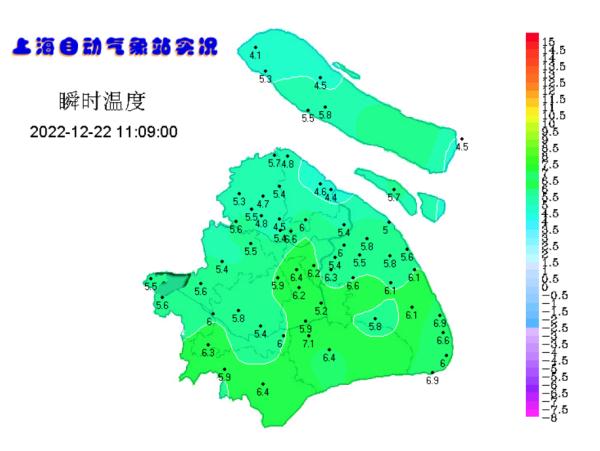 @上海人，气温继续下探！明天特别冷，市区仅……
