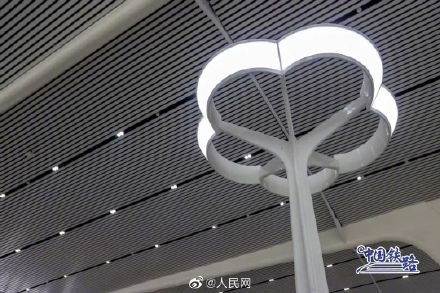 好看！桃花岛高铁站惊艳亮相