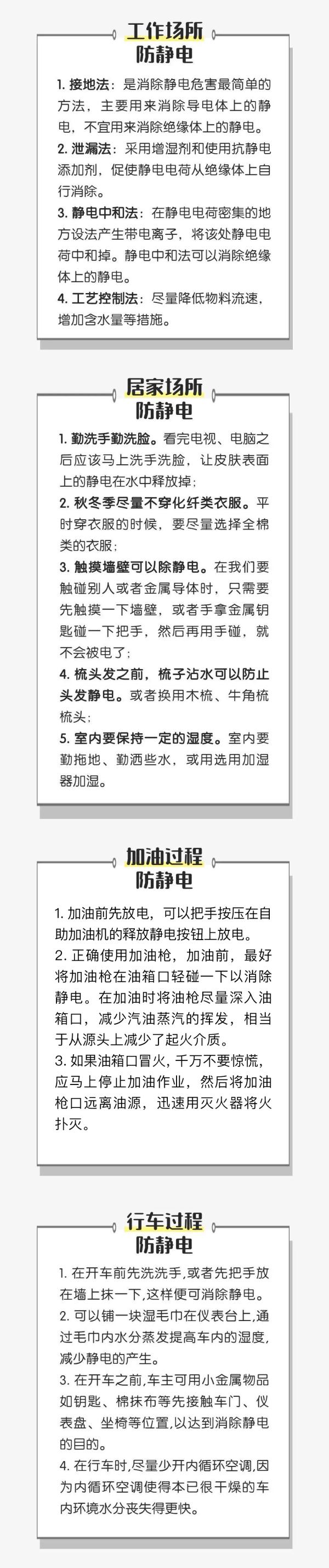 冬季又一隐藏“杀手”,静电也能引发火灾! 冬季又一隐藏“杀手”,静电也能引发火灾!