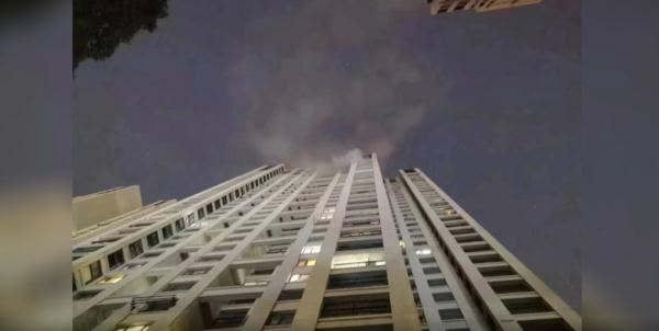 沪一超高层住宅突发火情，火势向上蔓延，着火原因竟是....