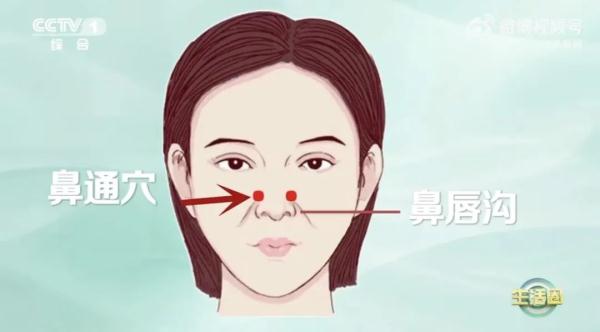 鼻子堵塞不通气？闻不到味道？试试这2个穴位
