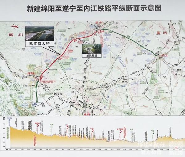 新设4座车站！绵遂内铁路绵阳至遂宁段开工