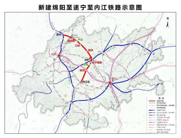 新设4座车站！绵遂内铁路绵阳至遂宁段开工