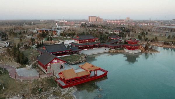 河北沧州：大运河畔园博园 尽览燕赵好风光
