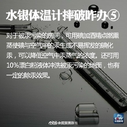 如何处理破碎的水银体温计? 如何处理破碎的水银体温计?