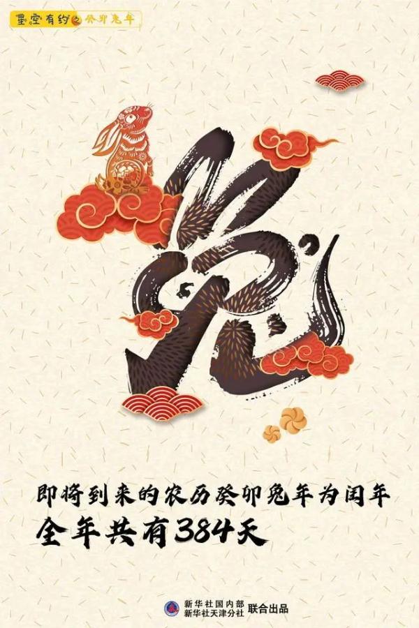 一个冷知识：今年兔年，有384天