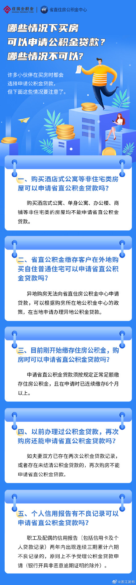 哪些情况下买房可以申请公积金贷款？哪些情况不可以？