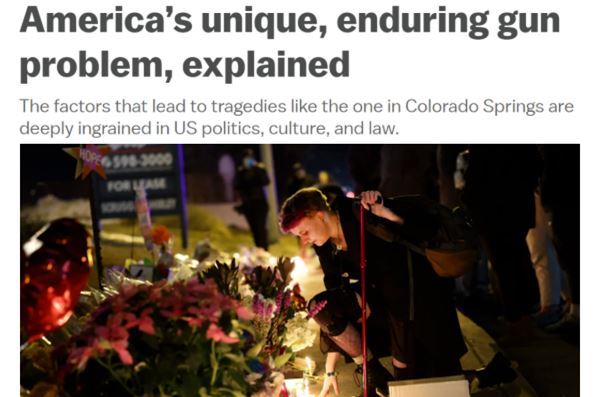 数说美国2022：枪支暴力成不治之症