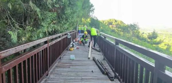 期待！怀柔网红“西山栈道”完成修缮