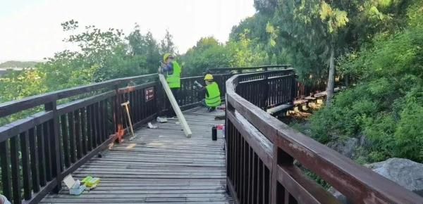期待！怀柔网红“西山栈道”完成修缮