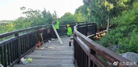 期待！北京怀柔网红“西山栈道”完成修缮