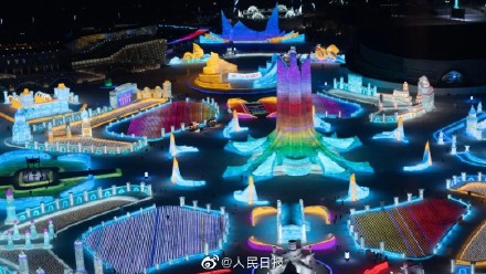 “出溜滑”！哈尔滨冰雪大世界生图直出