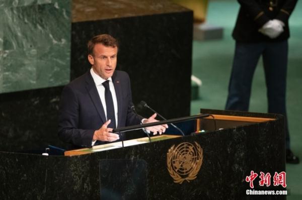 法国总统马克龙：希望瑞典、芬兰尽快加入北约