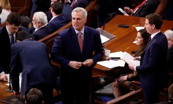 外媒：美国众议院议长选举第三轮投票未得出结果，进入休会期