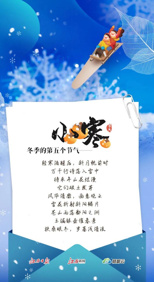 今日小寒︱青竹伴琼枝 月行千里时 今日小寒︱青竹伴琼枝 月行千里时