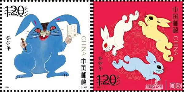 集邮老爷叔说：吵翻的蓝兔子和炒翻的猴票，设计者是同一人